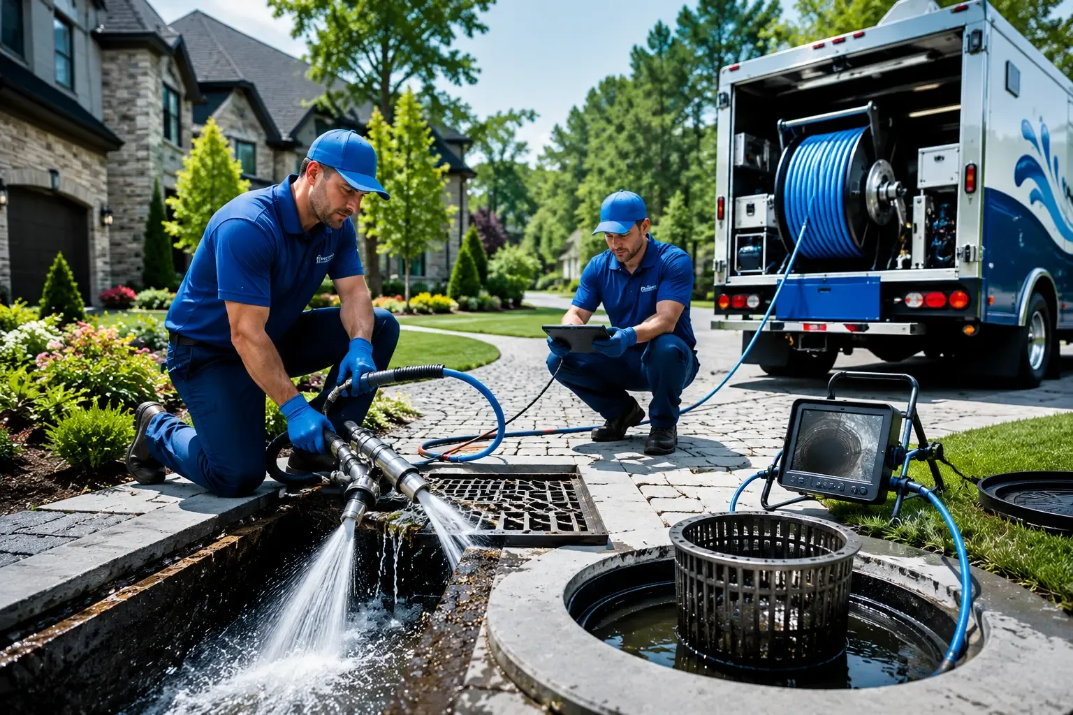 Local outdoor drain cleaning professionals in Marquette, KS